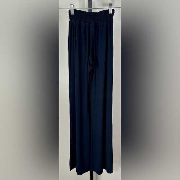 DEBBIE KATZ Women Lightweight Beach Lounge Pants Navy Medium (fits XS-S) NWOT - Picture 7 of 11